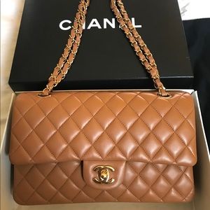 New 100% Authentic Chanel Double Flap 2.55 Bag